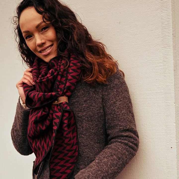 Scarf Cato Bordeaux