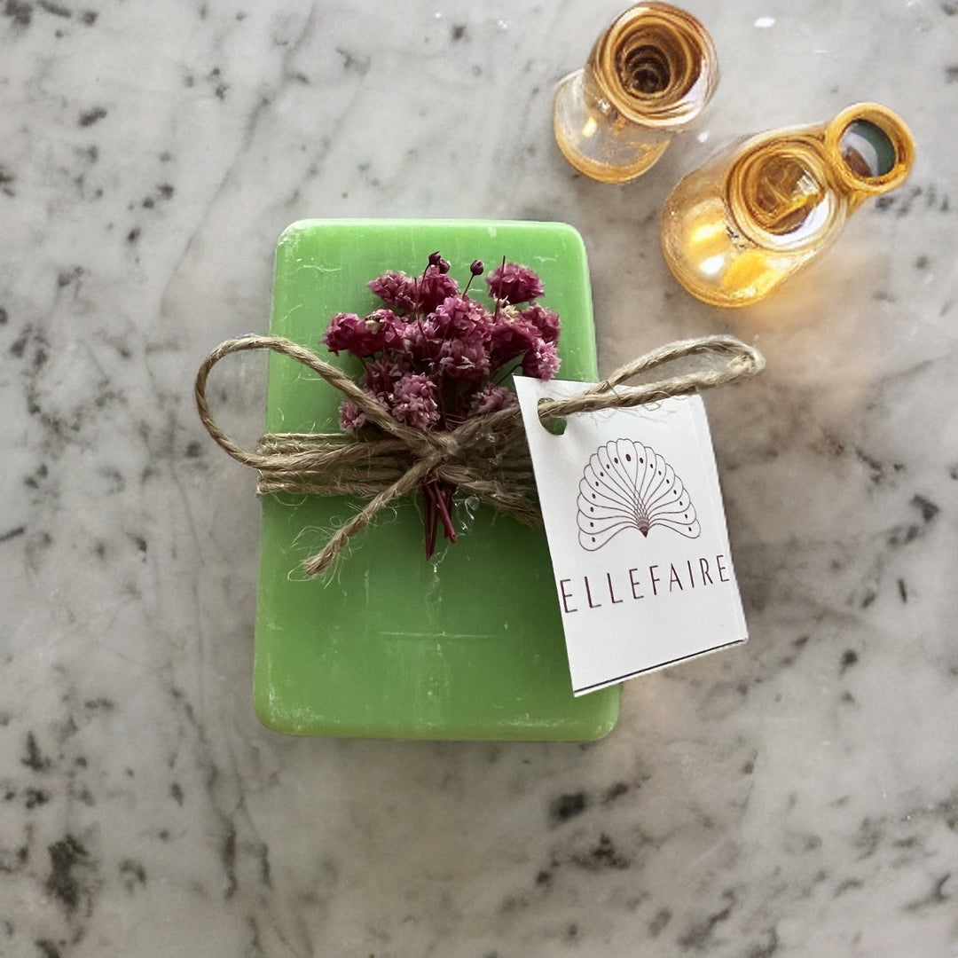 Ellefaire vegan soap Mint Flower