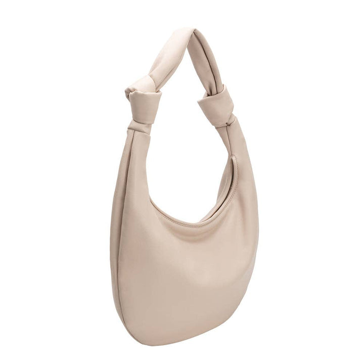 Melia Bianco Stella Cream XL recycled vegan shoulder bag