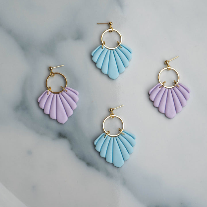 Cleo earrings lilac