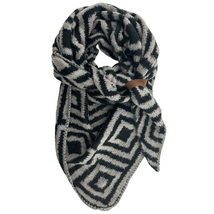 Scarf Nina Arctic Black-Grey