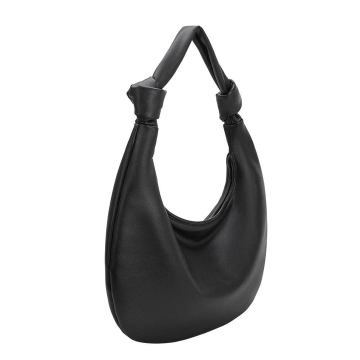 Melia Bianco Stella Black XL recycled vegan shoulder bag