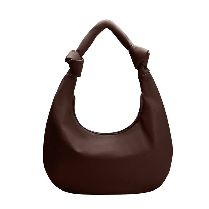 Melia Bianco Stella Chocolate XL recycled vegan shoulder bag