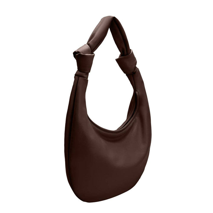 Melia Bianco Stella Chocolate XL recycled vegan shoulder bag