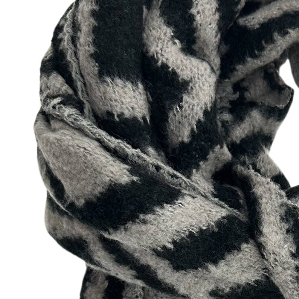 Scarf Nina Arctic Black-Grey