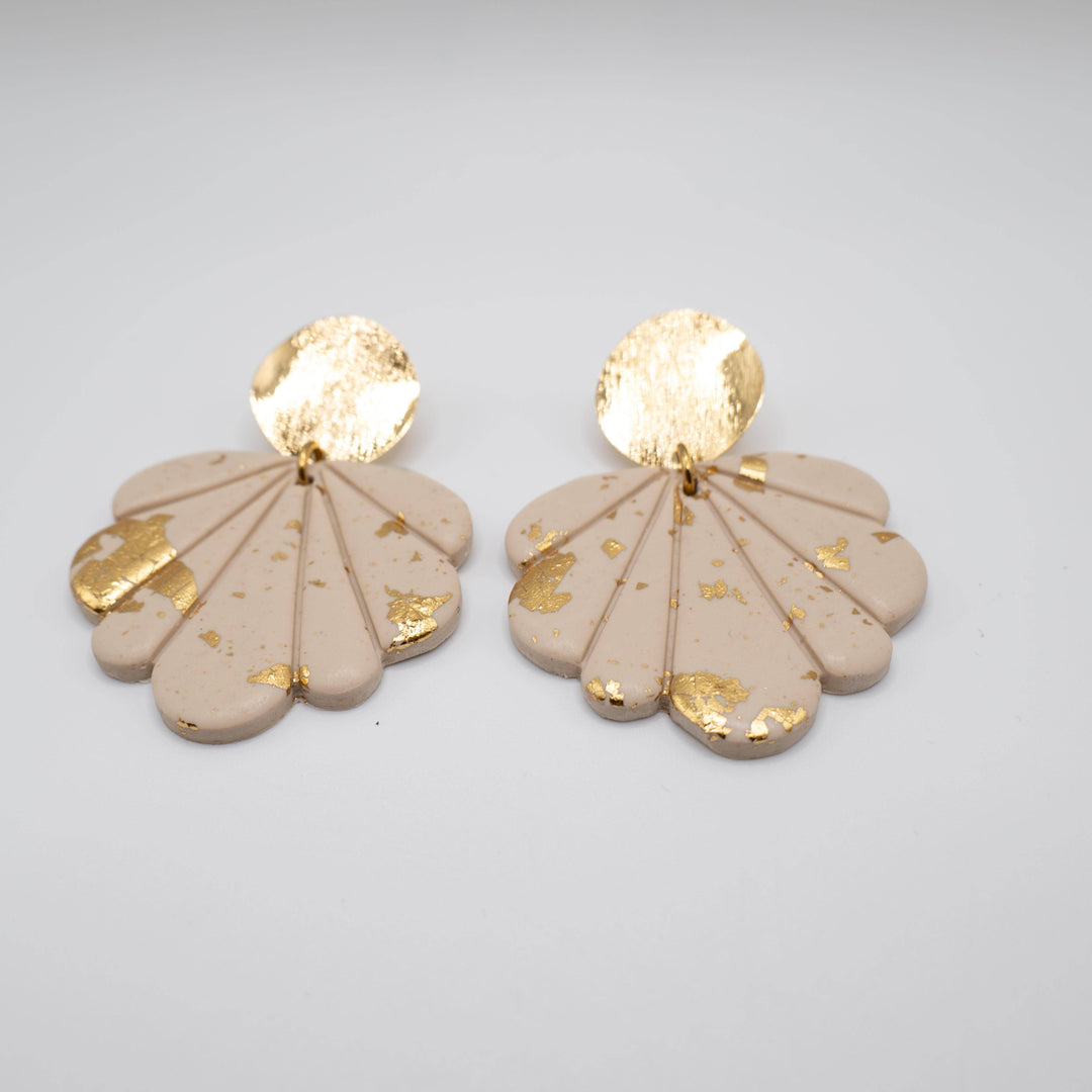 Florence gold earrings