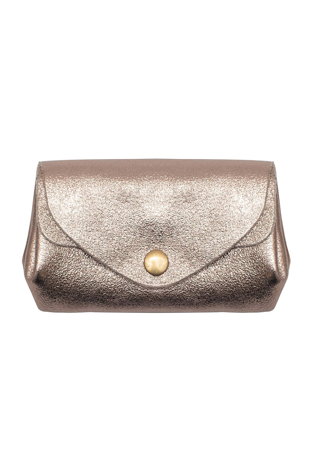 Suzie small leather wallet silver