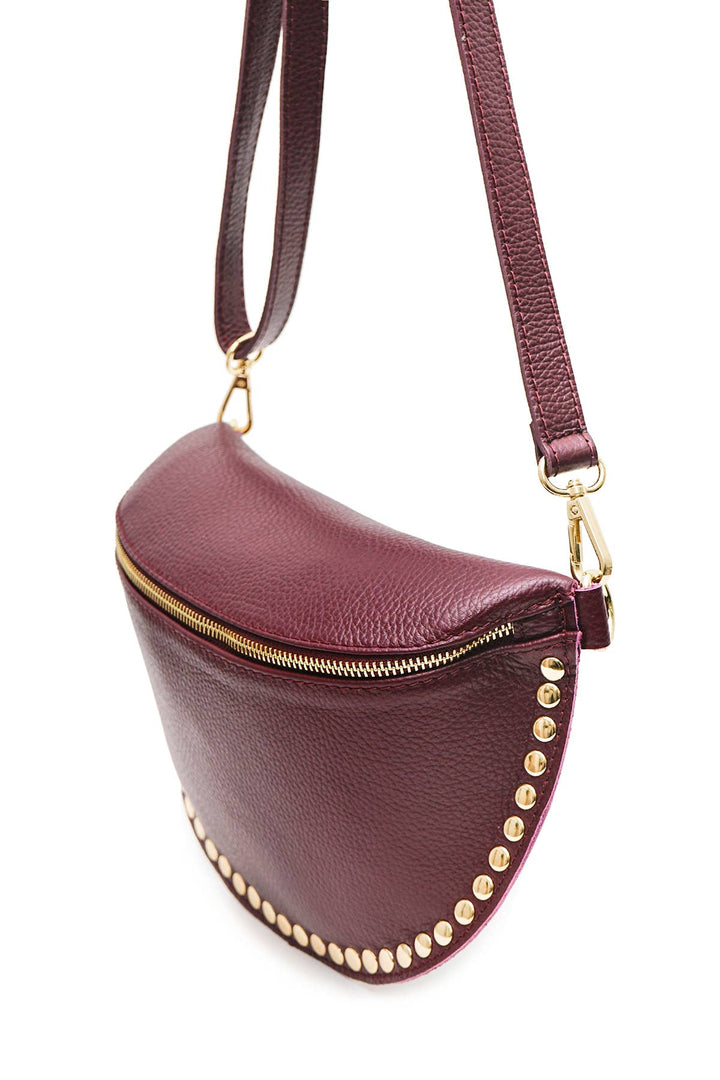 leather bag Beatrice Bordeaux