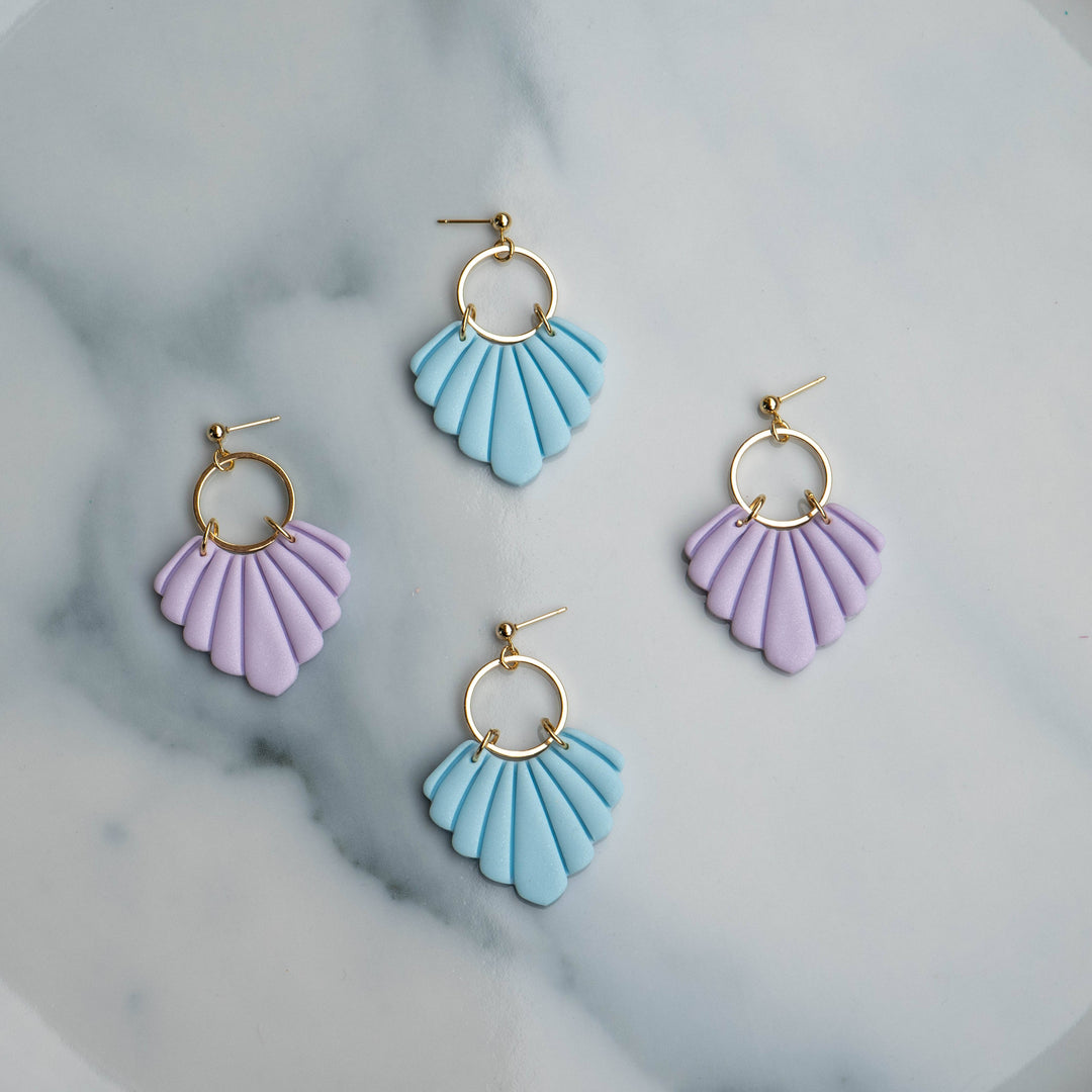 Cleo earrings lilac