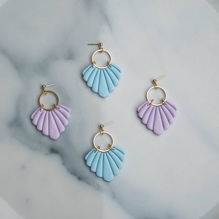 Cleo earrings lilac