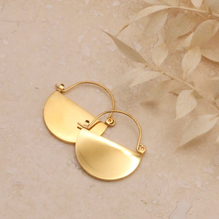 Everyday Gold Demi Hoops