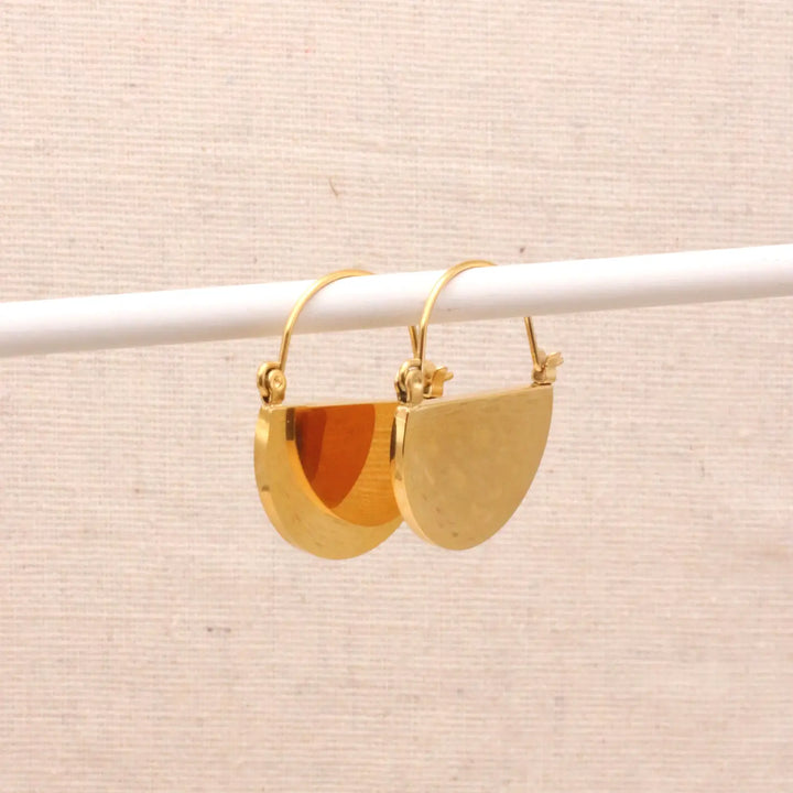 Everyday Gold Demi Hoops