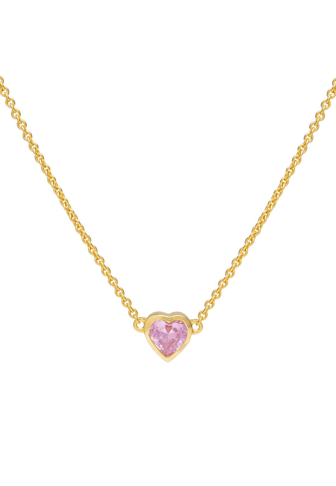 Necklace Corazon Kindness Pink