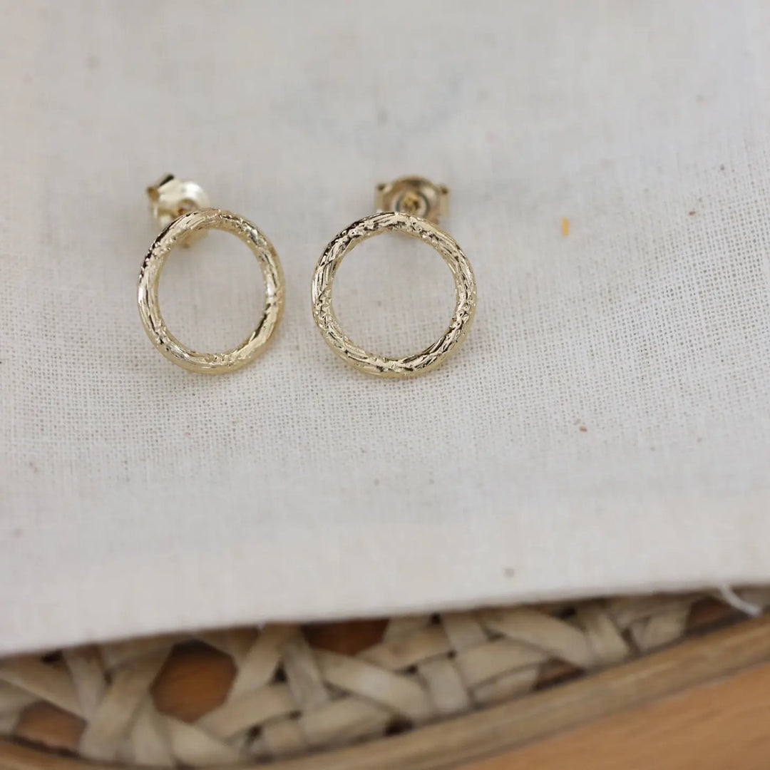 Small Laura circle earrings