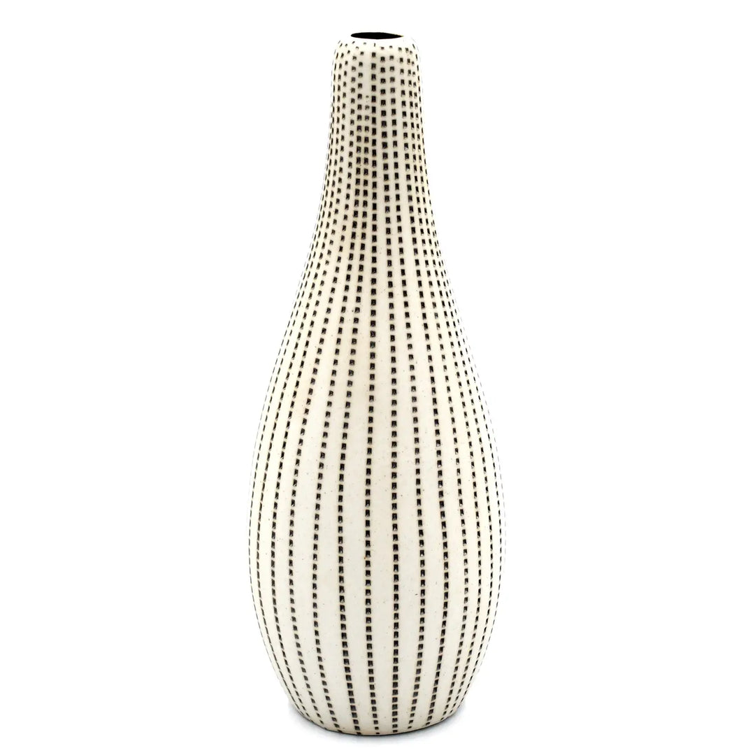 Modo Puntos bud vase made of porcelain ceramic