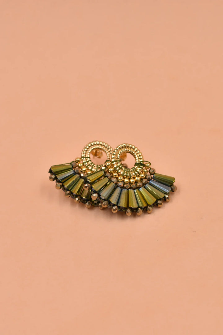 Jalisco Earrings Green