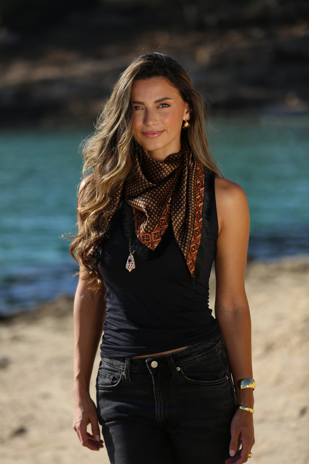 Voyage Scarf Formentera