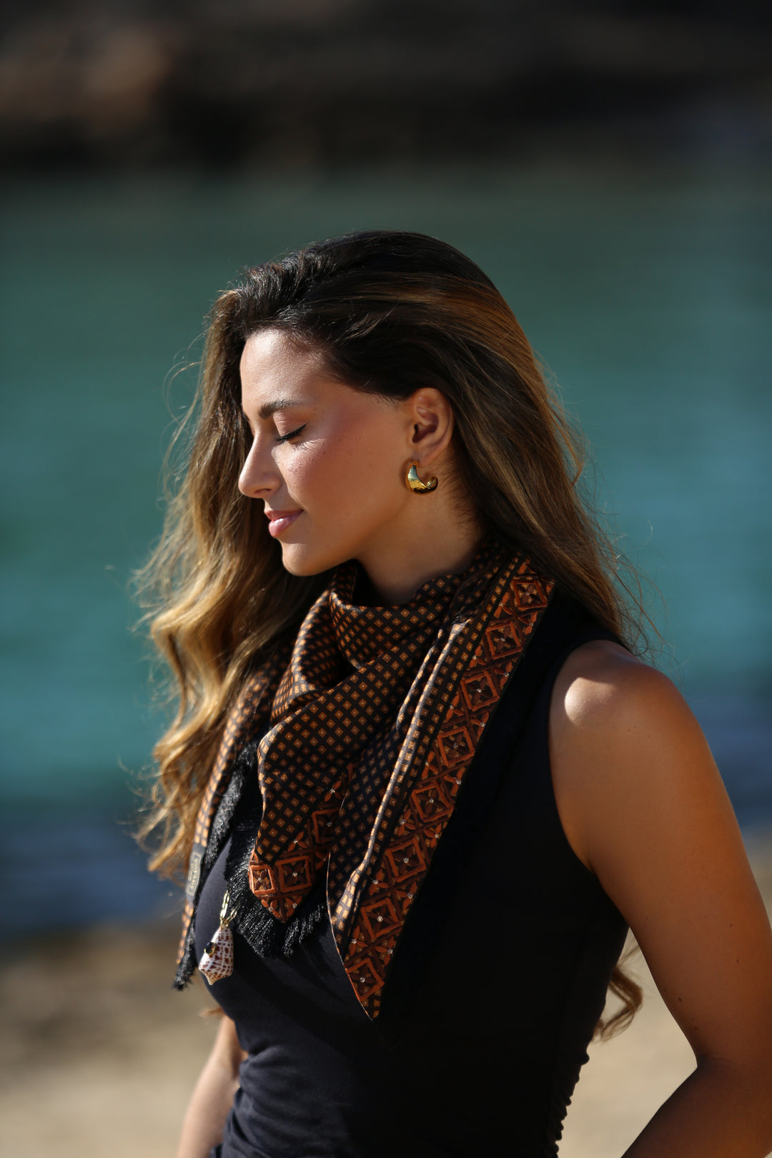 Voyage Scarf Formentera