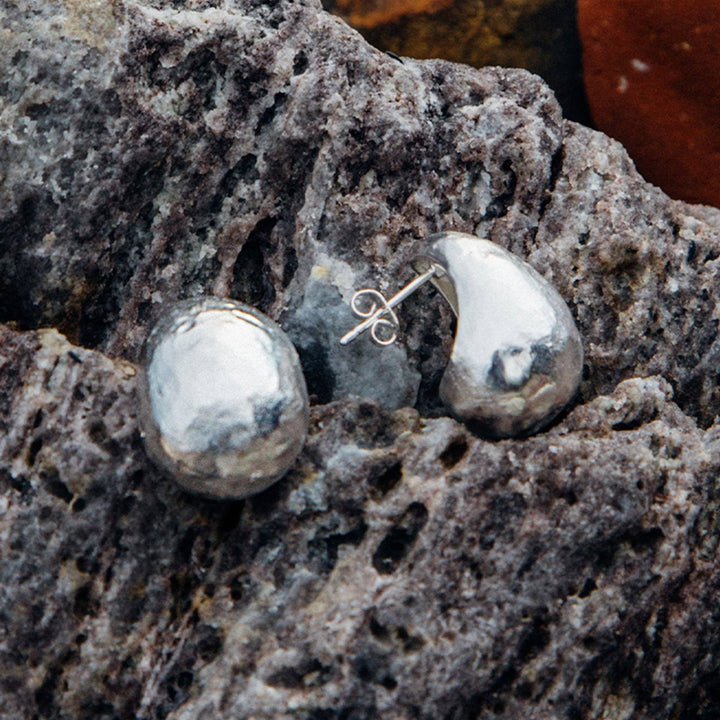 Figuera earrings in silver