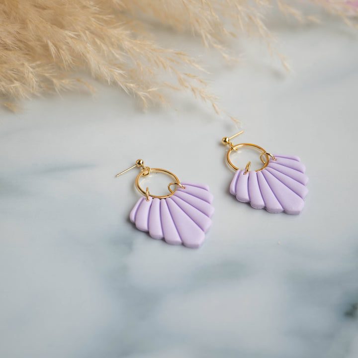 Cleo earrings lilac