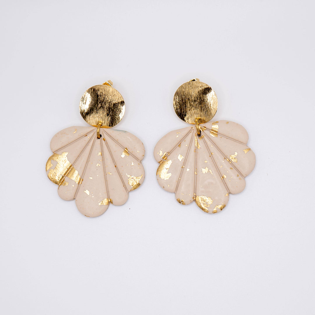 Florence gold earrings