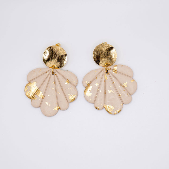 Florence gold earrings