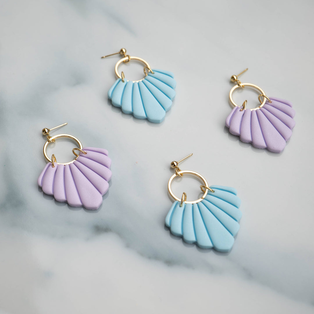 Cleo earrings lilac