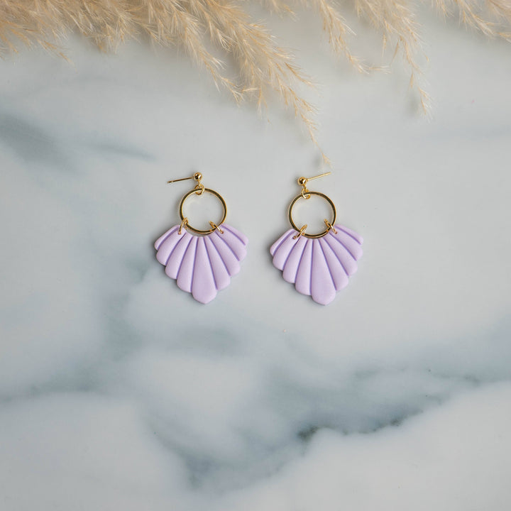 Cleo earrings lilac