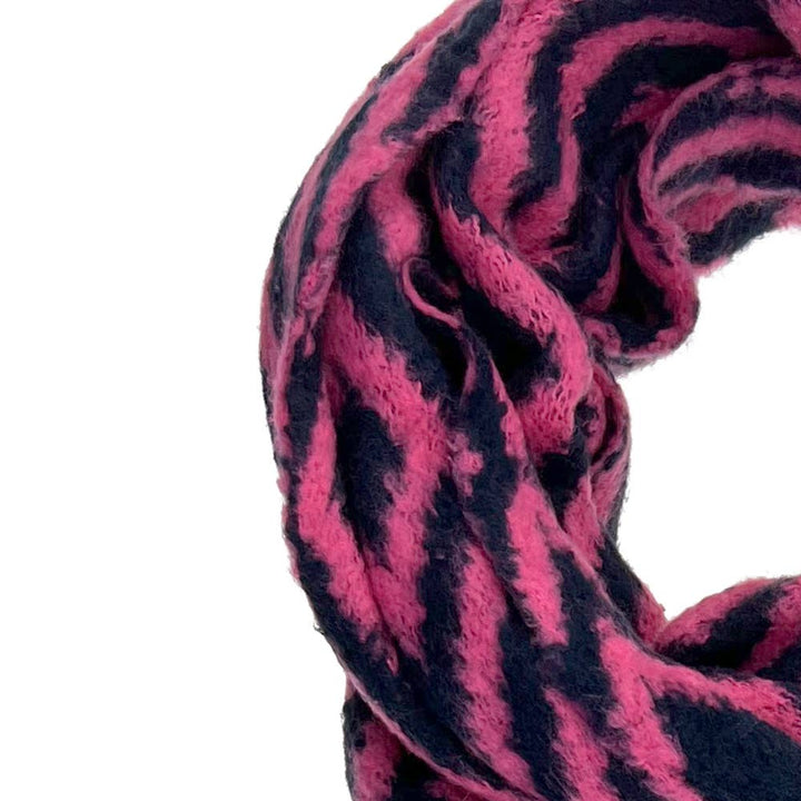 Scarf Fem Arctic Navy - Pink