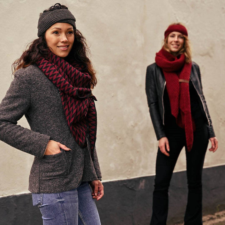 Scarf Cato Bordeaux