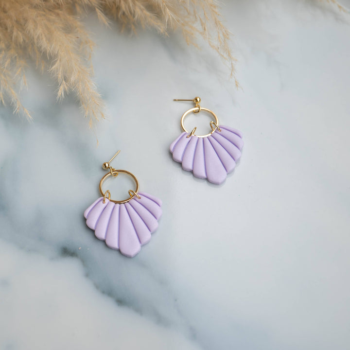 Cleo earrings lilac