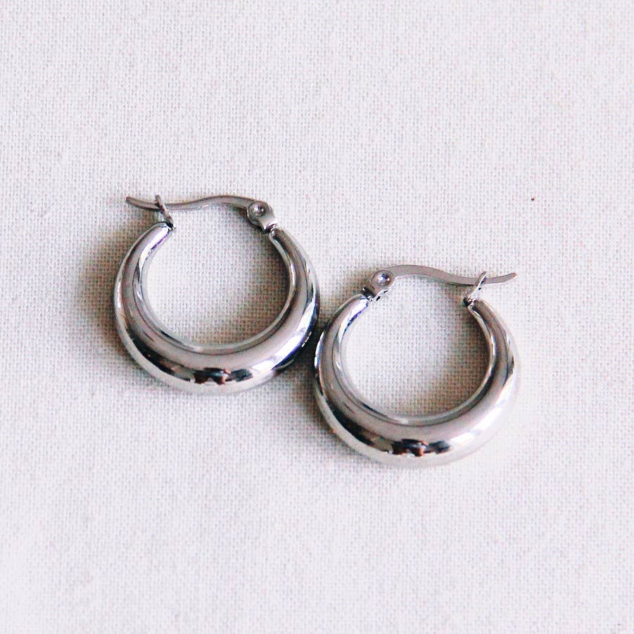 Seven Hoops in Silber