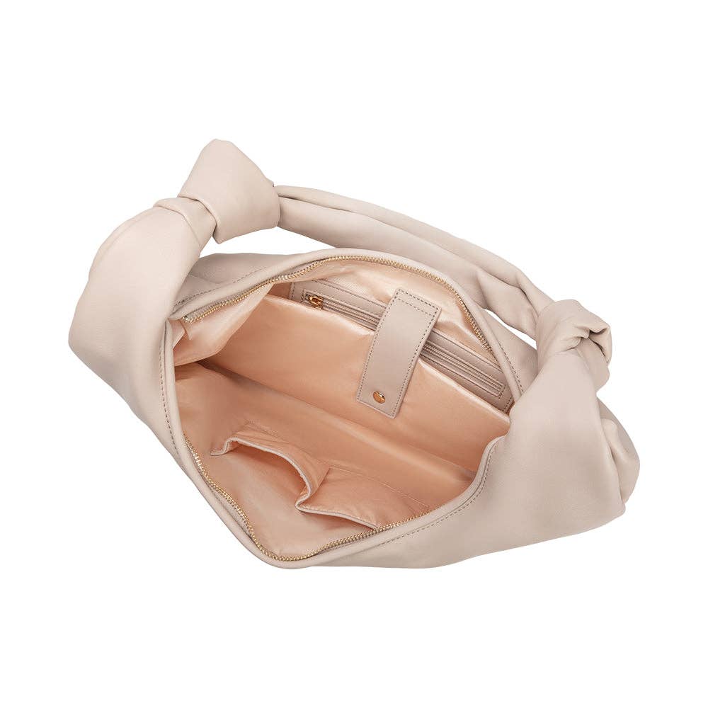 Melia Bianco Stella Cream XL recycled vegan shoulder bag