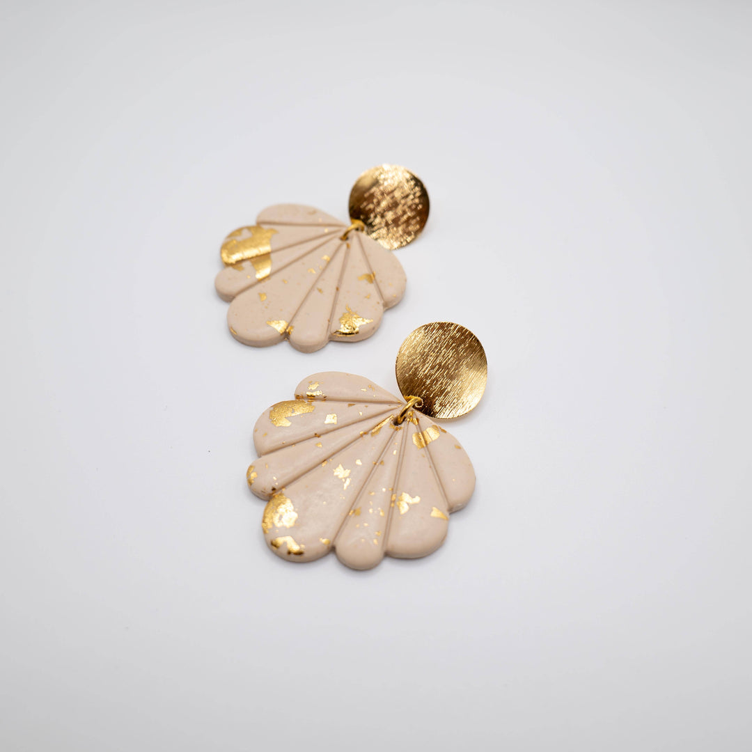 Florence gold earrings