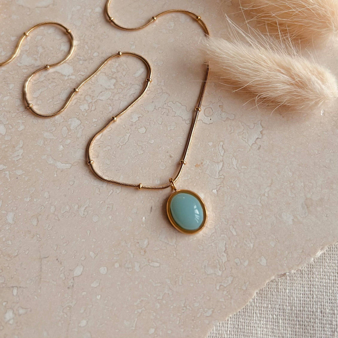 Everyday Aqua Necklace