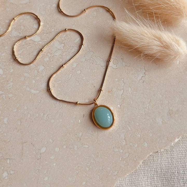 Everyday Aqua Necklace