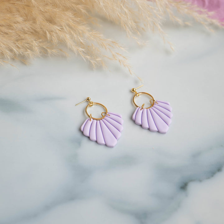 Cleo earrings lilac