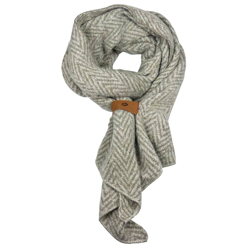 Scarf Jet Grey