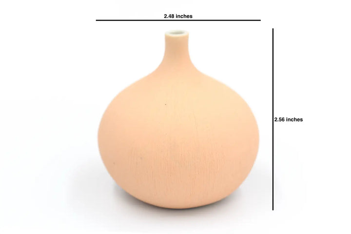 Mini Tiny Sunny Porcelain Ceramic Bud Vase