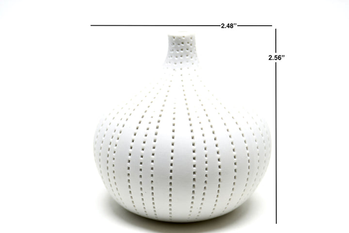 Small Studs Porcelain Ceramic Bud Vase