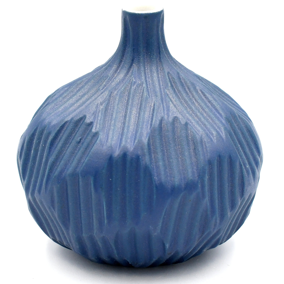 Mini Midnight Blue bud vase in porcelain ceramic