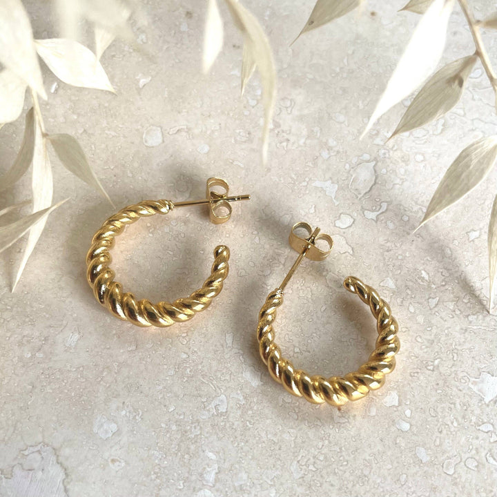 Everyday Rope Twist Earrings